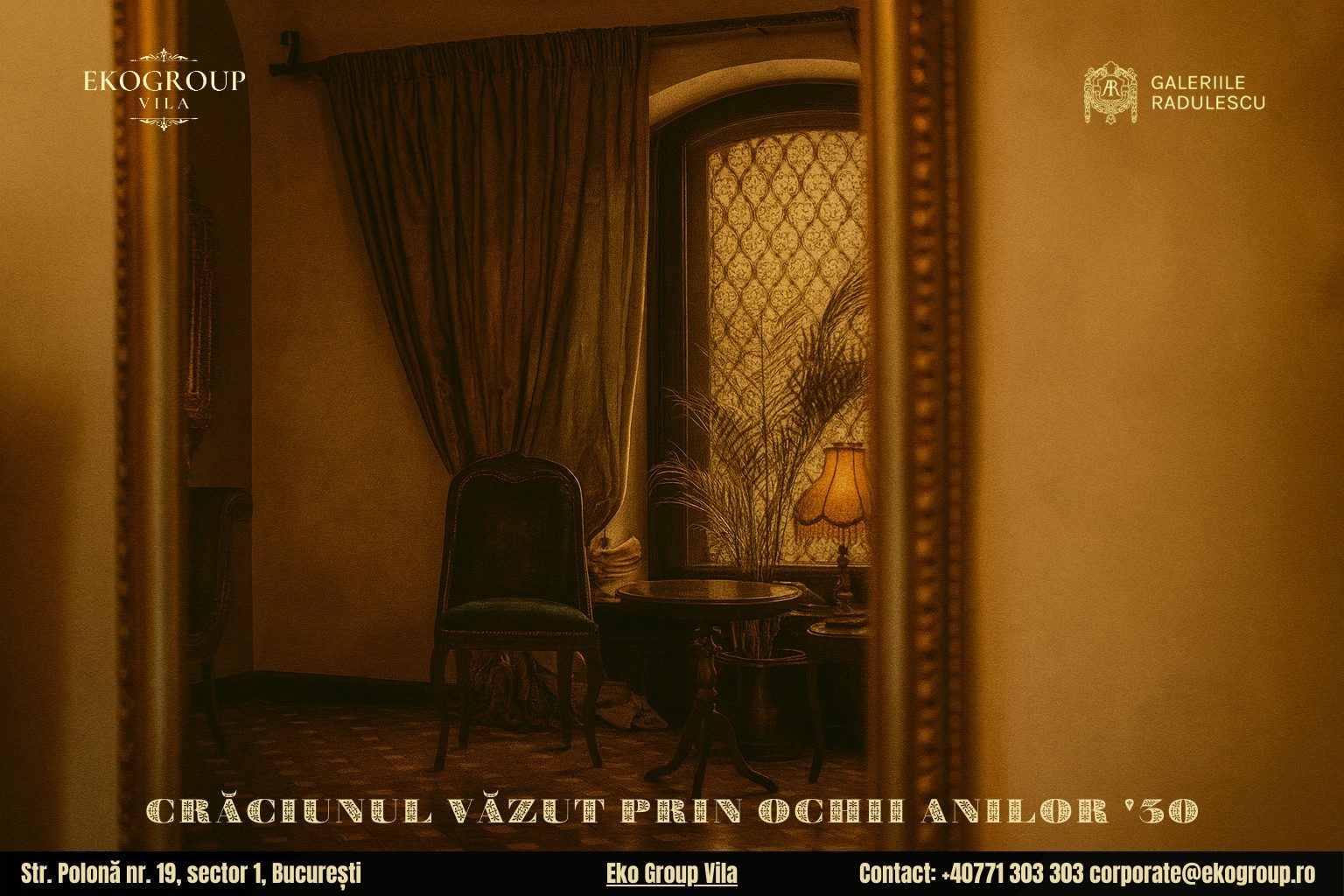 Ce este Crăciunul în anii ’30: o privire nostalgică prin Eko Group Vila