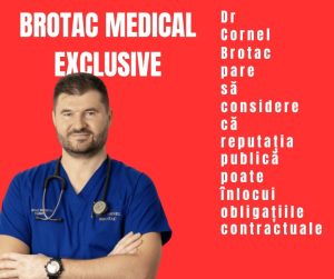 Investigație asupra rețelei de firme conduse de Cornel Brotac: Brotac Medical Exclusive și responsabilitatea în domeniul medical